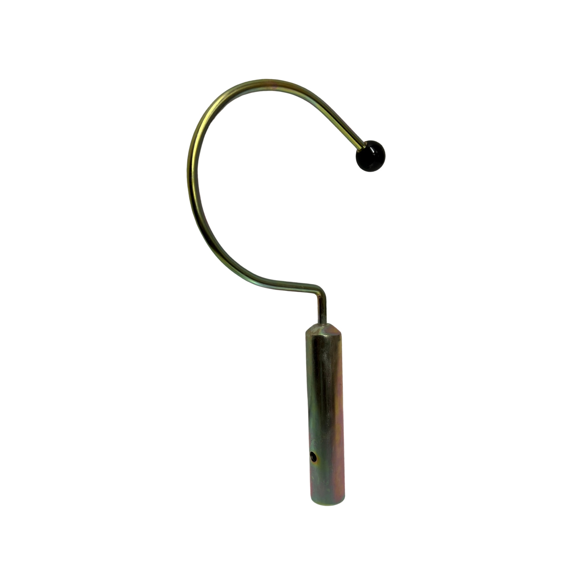 Sewer camera hook angled view for manhole camera retrieval