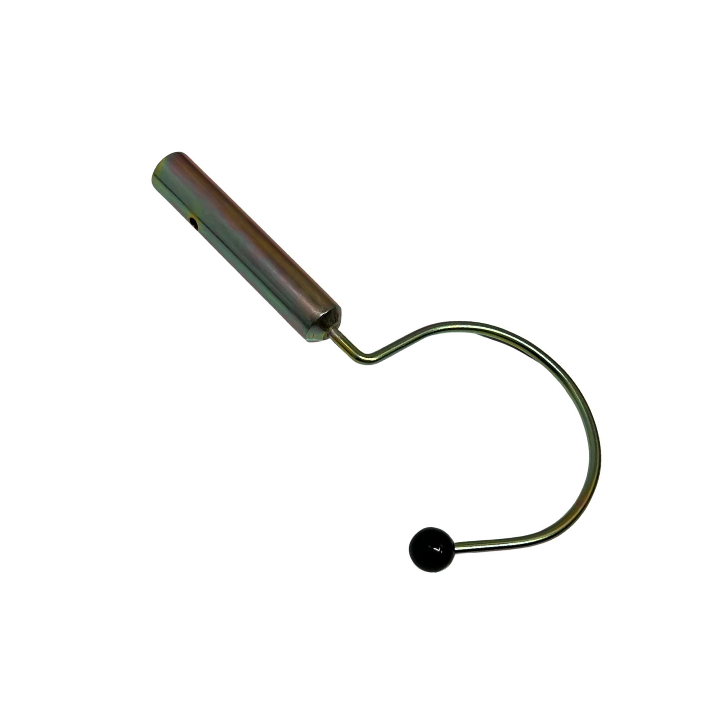 sewer camera hook laying down view showing hook design