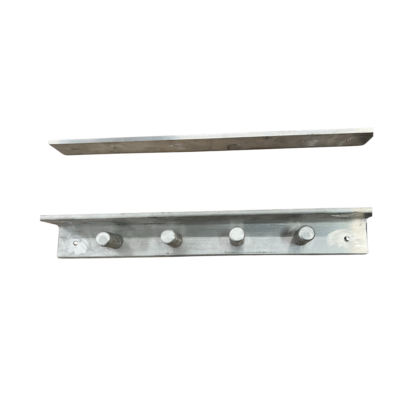 fiberglass pole rack 4-pole side view for sewer pole organization