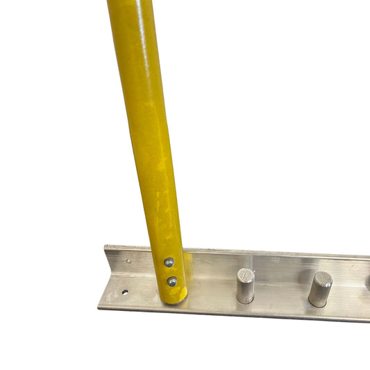 Max-Life MFG Fiberglass Pole Rack (Storage Rack) - Secures 6 Poles