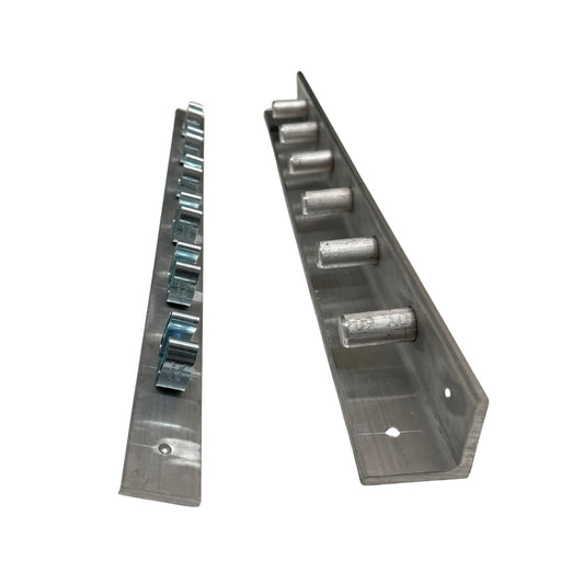 Max-Life MFG Fiberglass Pole Rack (Storage Rack) - Secures 6 Poles