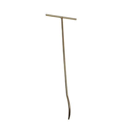City style manhole hook T handle end view showing hook design