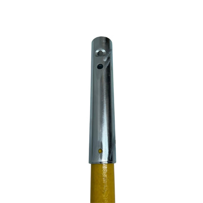 Double button fiberglass pole 5ft foam filled steel end collar detail