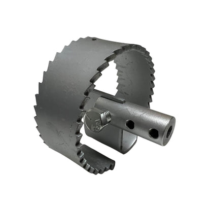Dura-Max flat root saw blade for continuous rod side view 3/16 inch thickness