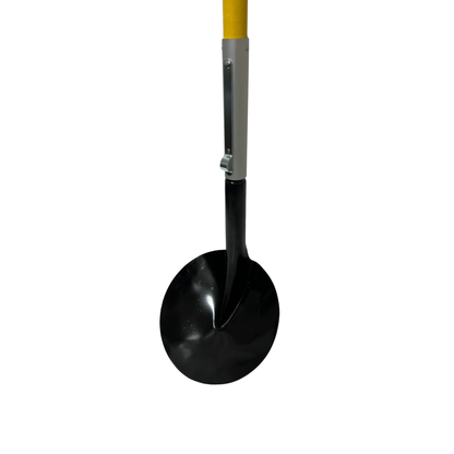 Sewer Catch Basin Spoon with Fiberglass Pole | Storm Drain Cleaning