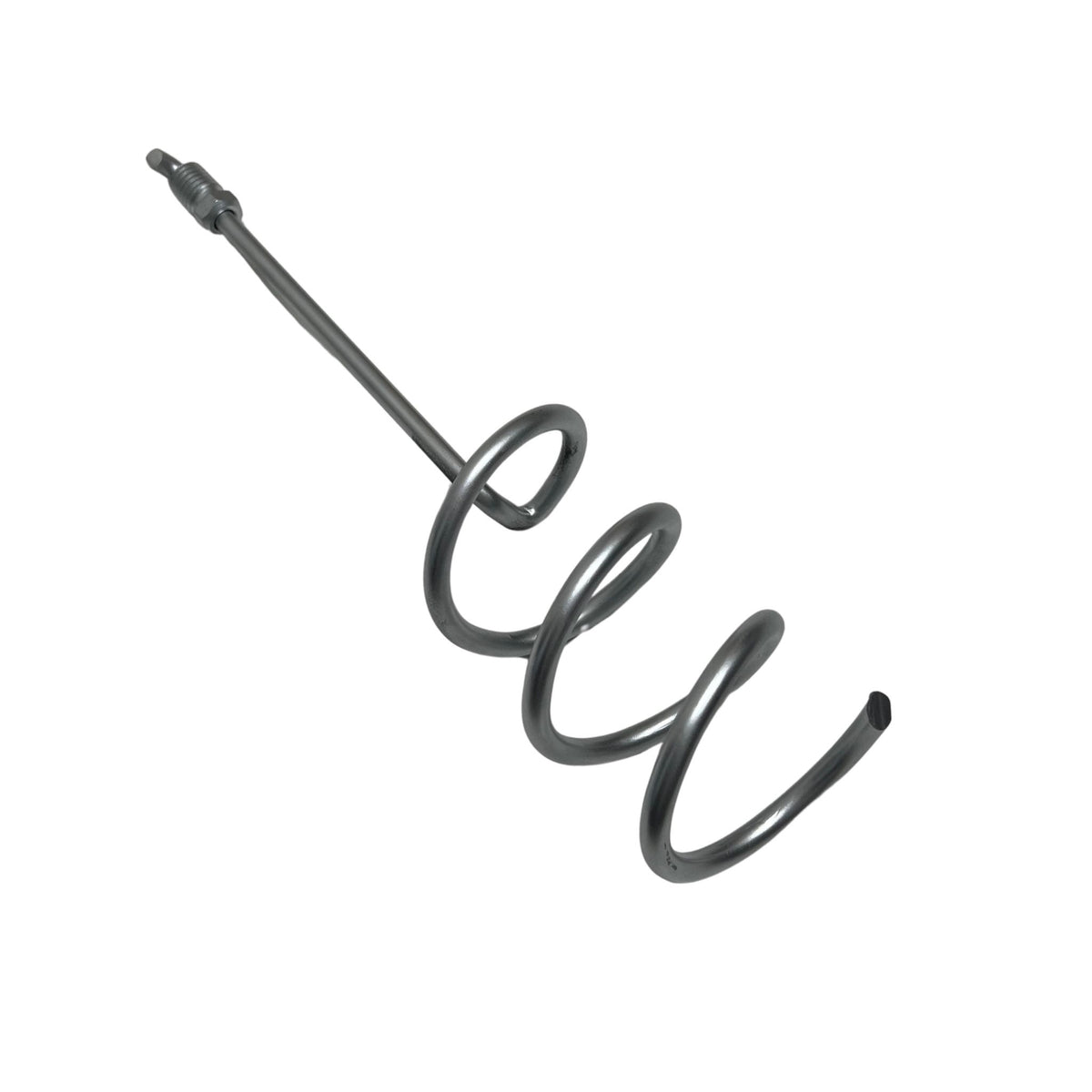 Corkscrew Rod Round Stock Corkscrew for Sectional Sewer Rods | Sewer Rod Tool – Max ...