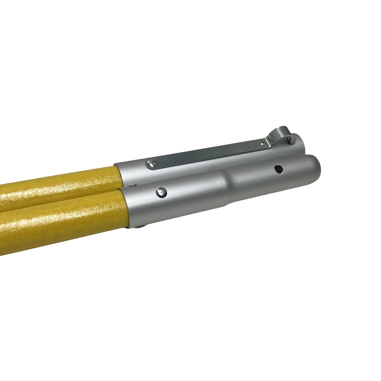 standard hollow fiberglass pole with maxlife branding side view