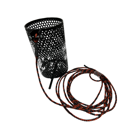 Max-Life MFG Debris Basket Cylinder with 25' of Poly Rope