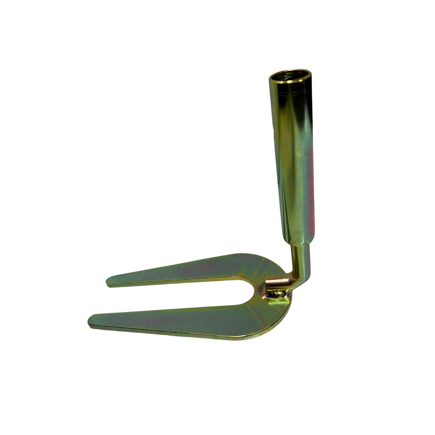 sewer horse shoe grabber side view for fiberglass pole attachment