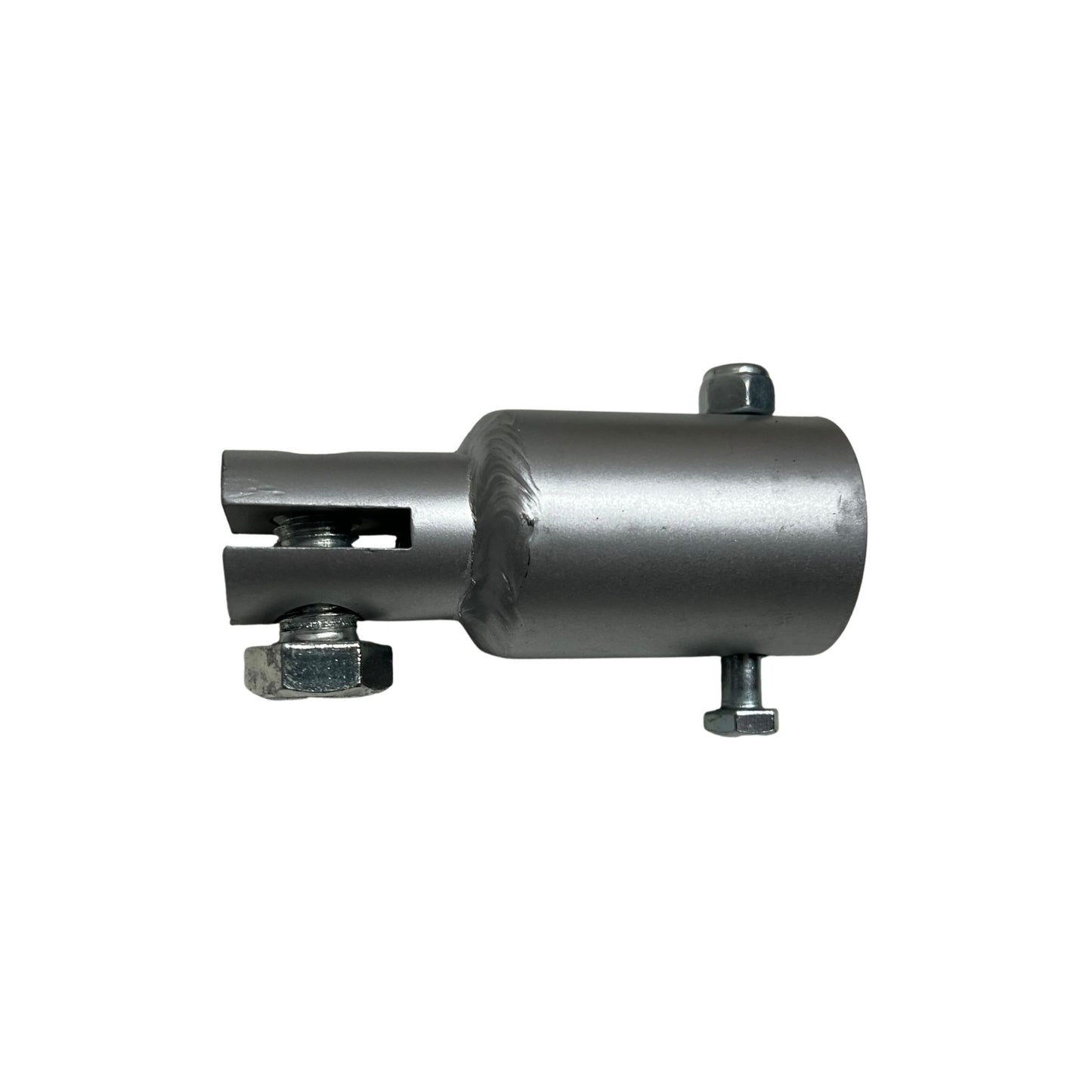 side view of steel hydraulic root cutter hub for hydraulic motor drive systems