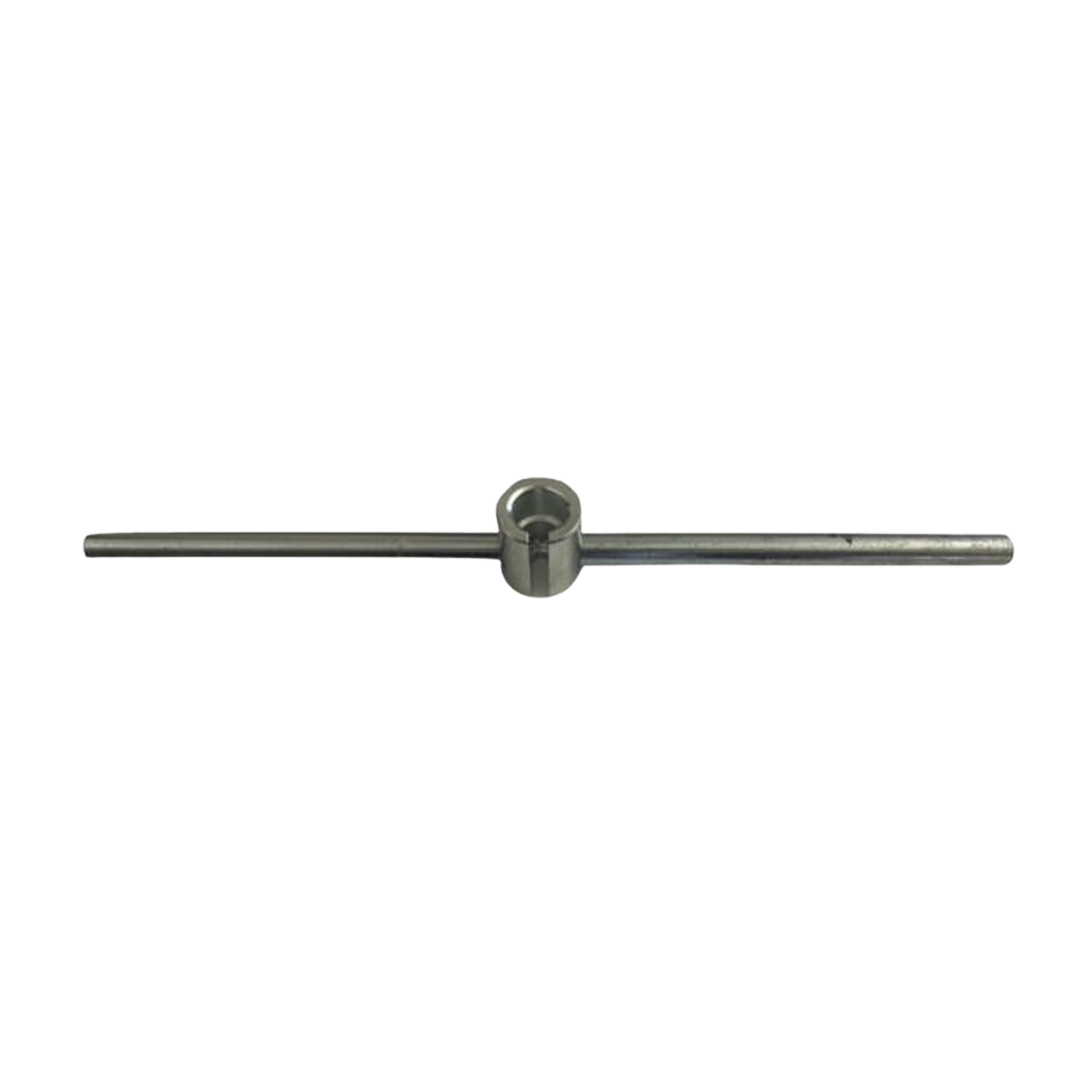 Pull out tool with slotted section for 5/16 and 3/8 sewer rod push pull and torque operations
