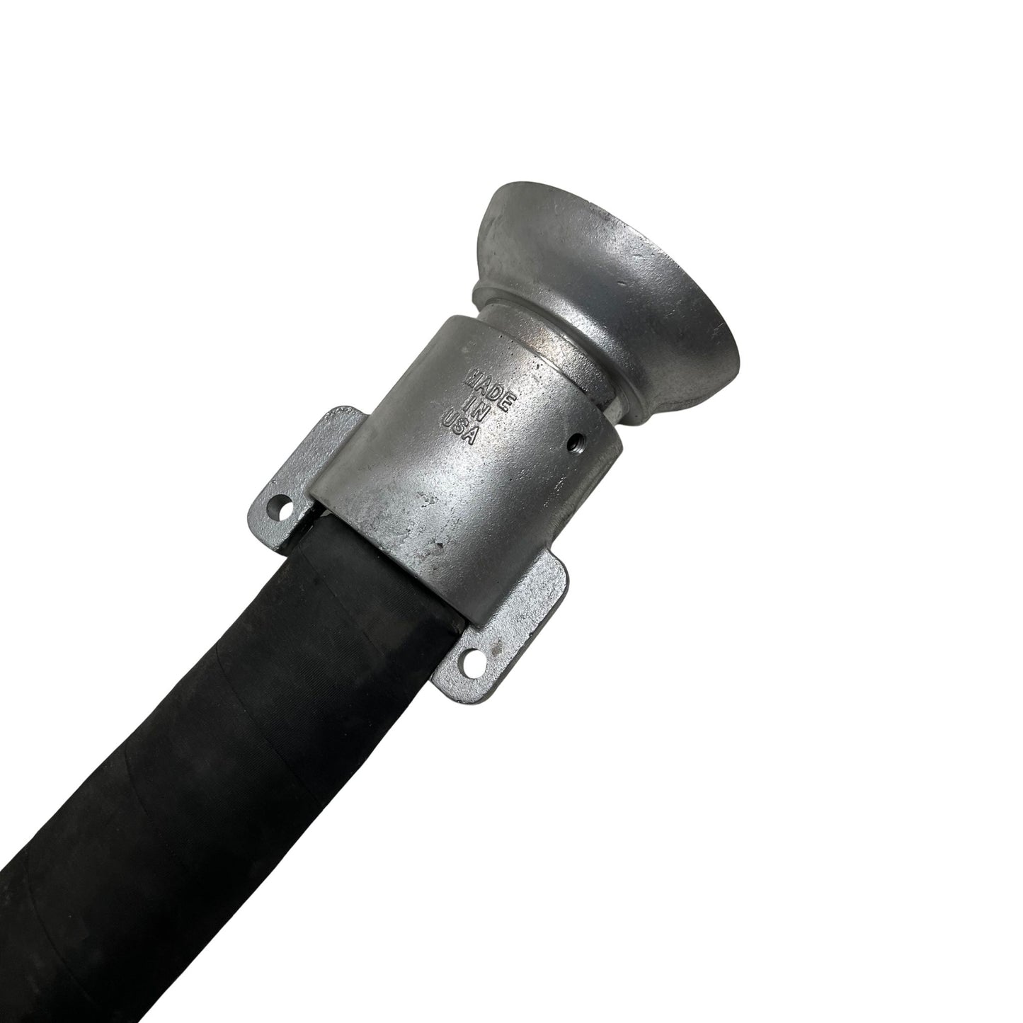black heavy duty sewer rod guide hose side to side comparison view for sewer rodder operations