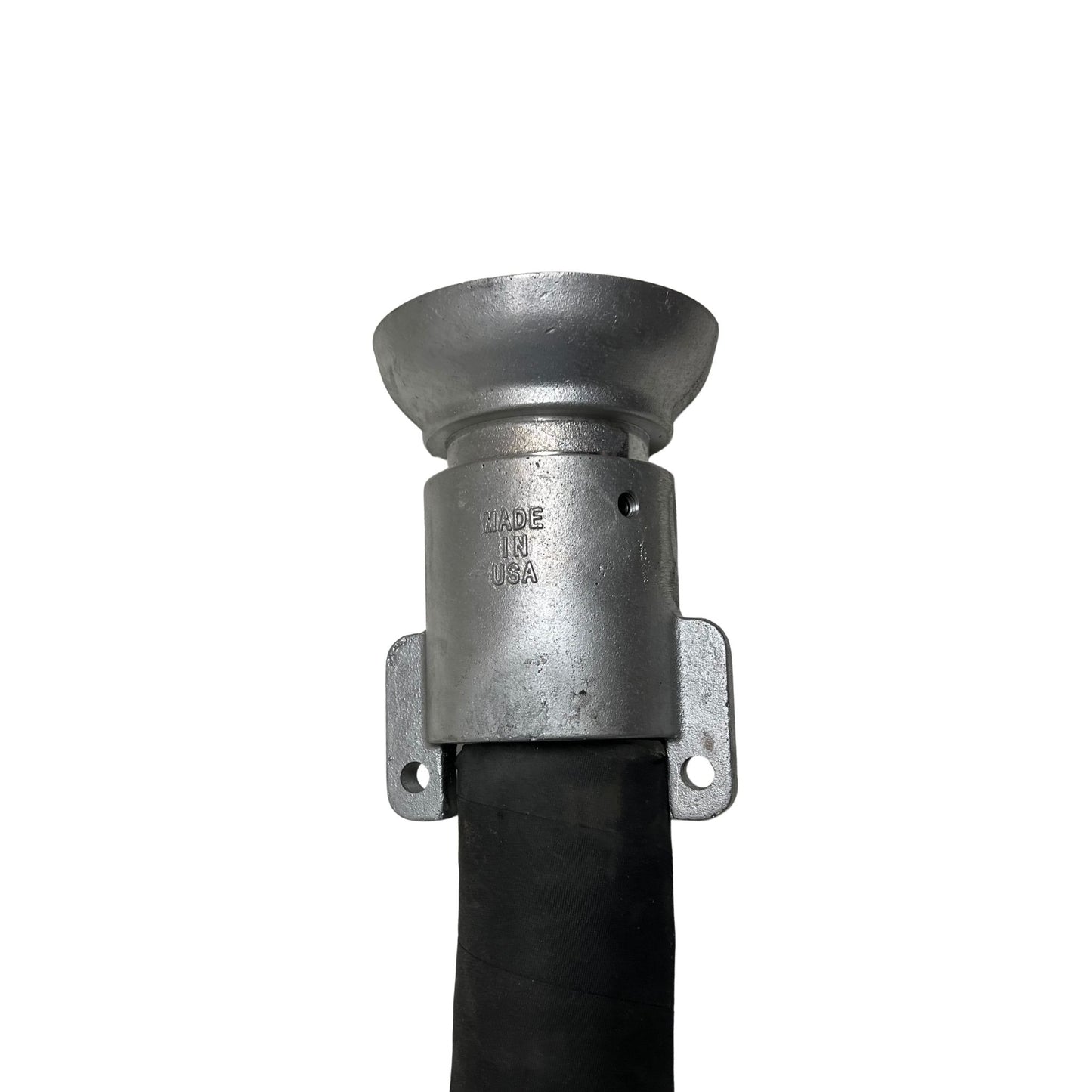 max-life mfg super heavy duty black rod guide hose with steel spring liner and steel ends
