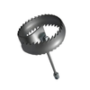 Standard Concave Root Saw for Sectional Sewer Rod – 5/16