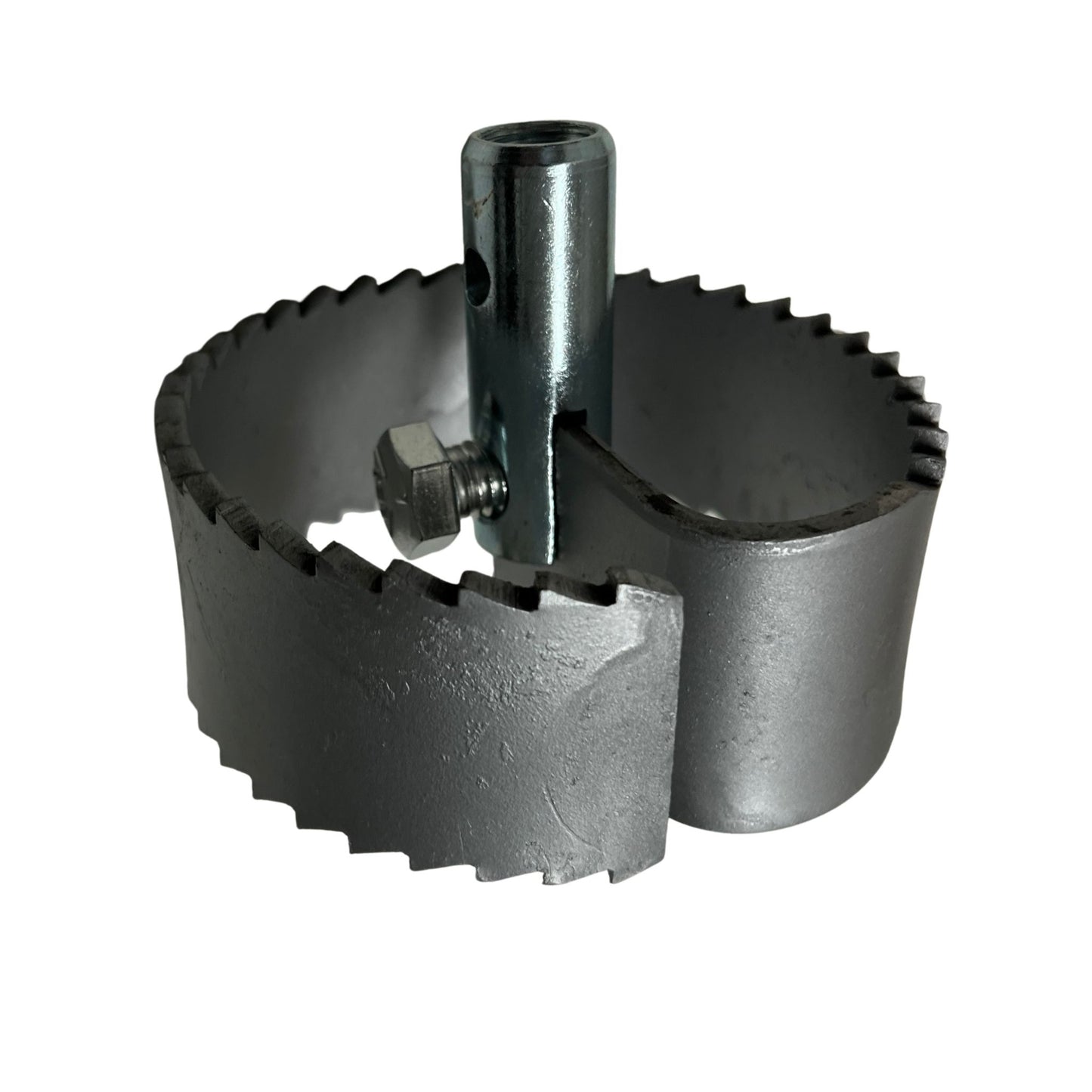 standard thickness flat root saw for continuous sewer rod blade detail