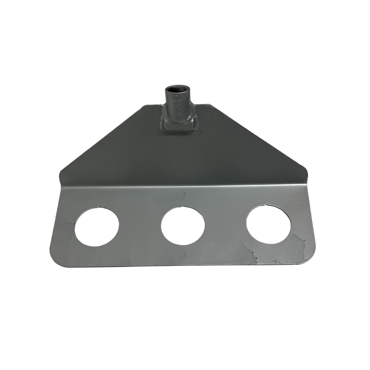 max-life 15 inch sludge hoe front side view with 3 hole blade