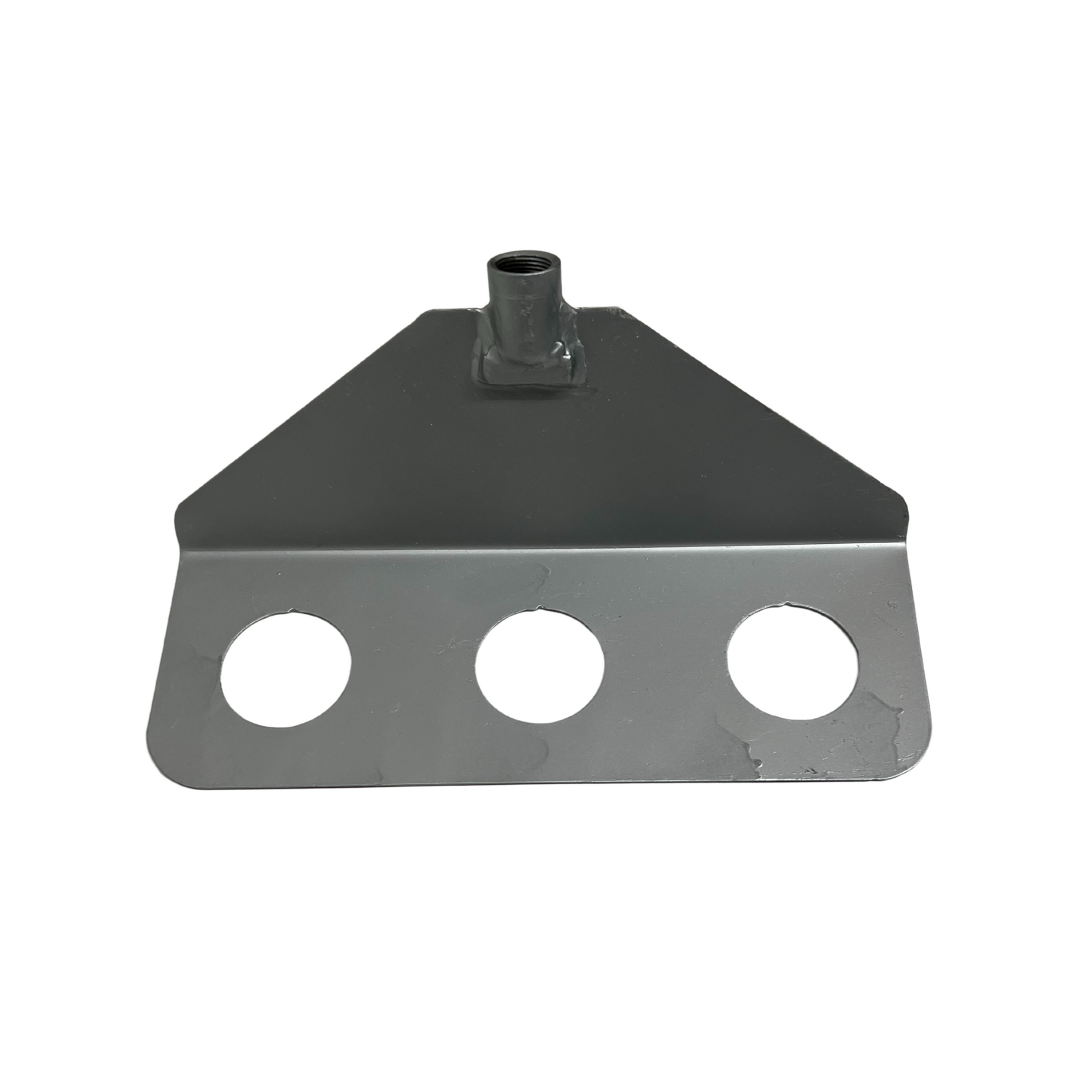 Max-Life 15 inch sludge hoe front side view with 3 hole blade