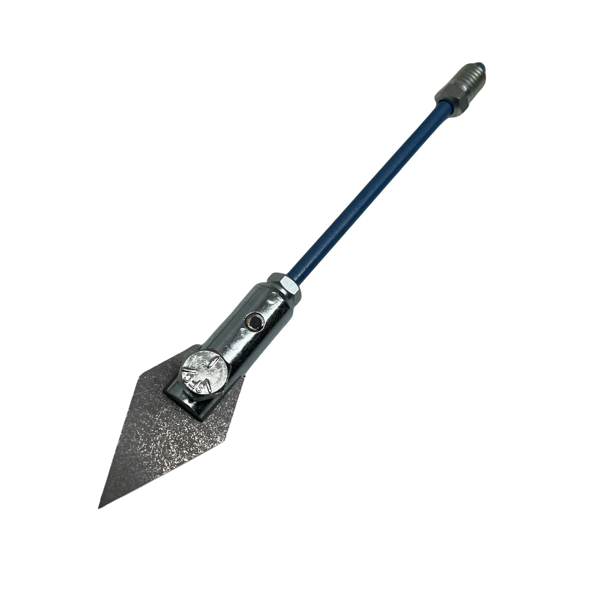 Max-Life MFG spear head with adapter rod for 5/16 and 3/8 sectional sewer rod system