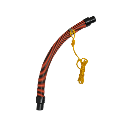 Heavy duty Tiger Tail sewer hose protector 2 inch x 36 inch side view