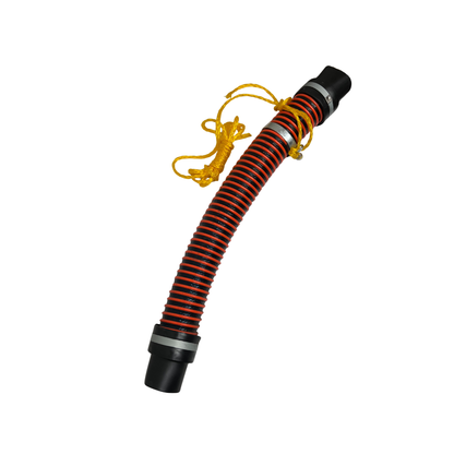 Heavy duty Tiger Tail sewer hose protector 3 inch x 36 inch front view