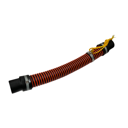 Heavy duty Tiger Tail sewer hose protector 3 inch x 36 inch side view