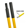 Steel Reinforced Fiberglass Pole – Threaded Ends