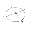 Rod Frame — For No.5 Style Plumber Tool for 1/4