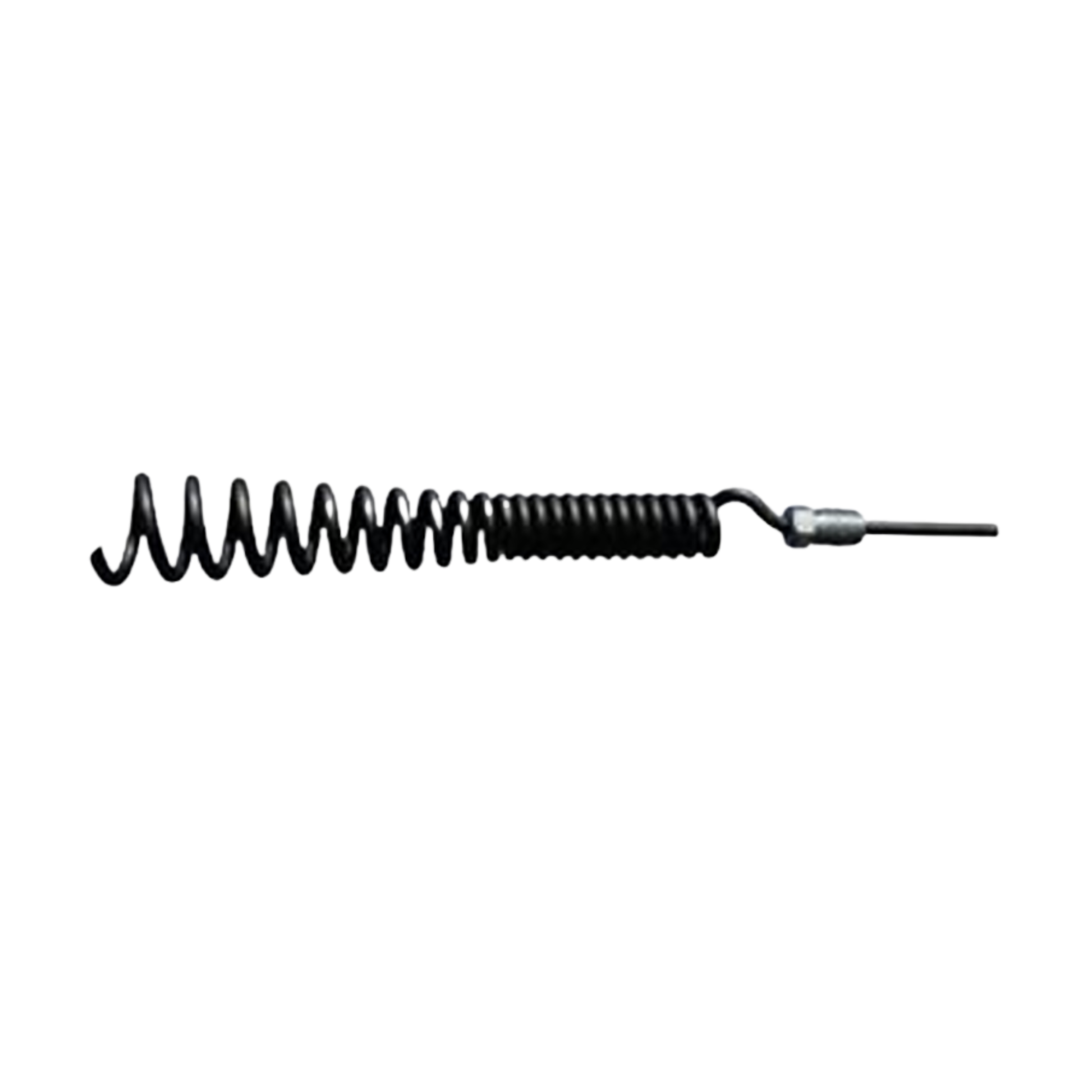 2 inch tapered corkscrew for "B" plumber 1/4 inch sewer rod pulling roots and debris