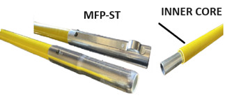 quick connect - steel reinforced fiberglass pole
