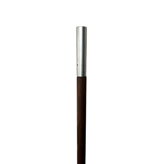 Wooden Pole with Threaded Ends